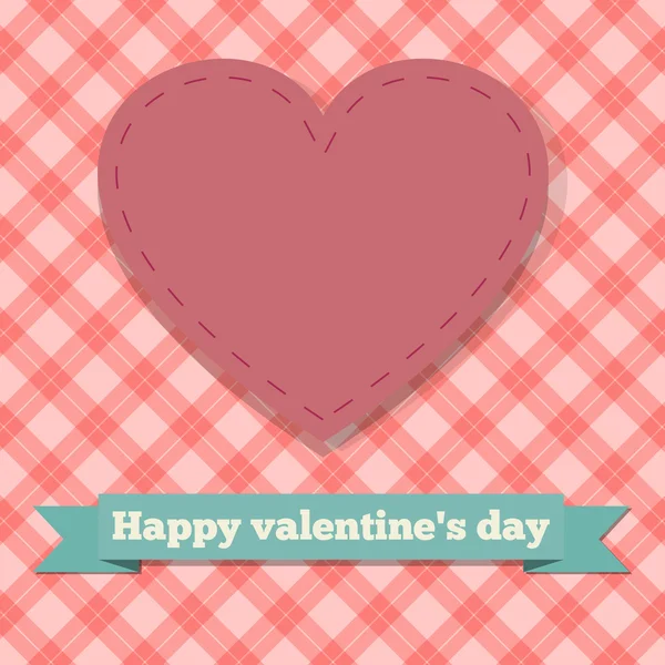 Happy Valentine 's day heart — стоковый вектор