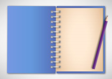 kapak defter ve kalem