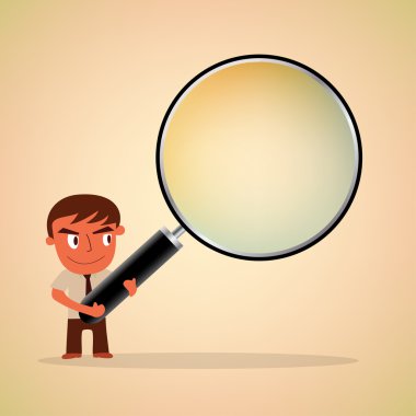 işadamı olan büyüteç aranıyor