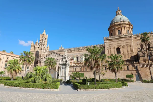 Catedral Palermo Sicilia Italia — Foto de Stock