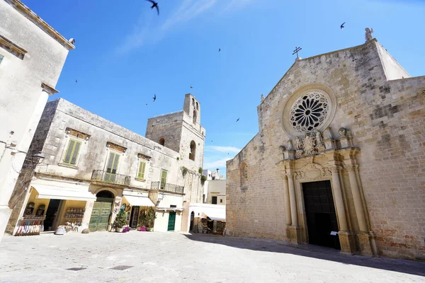 Die Kathedrale Historischen Zentrum Von Otranto Apulien Italien — Stockfoto