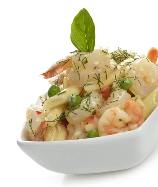 Pasta With Shrimps — Stock Photo, Image