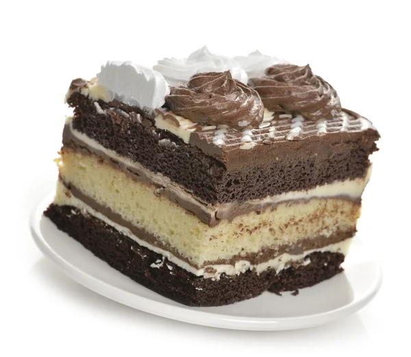 Chocolate Layer Cake — Stock Photo, Image