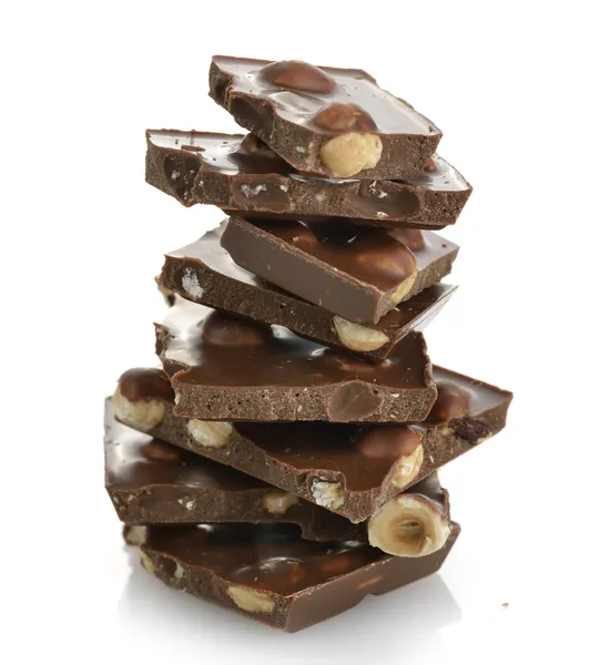 Chocolate With Nuts — Stock Photo, Image