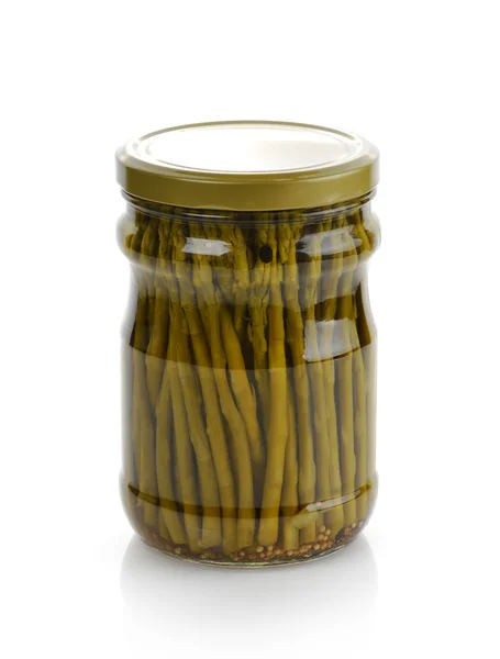 Canned Asparagus — Stock Photo, Image