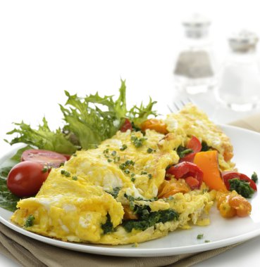 sebzeli omlet