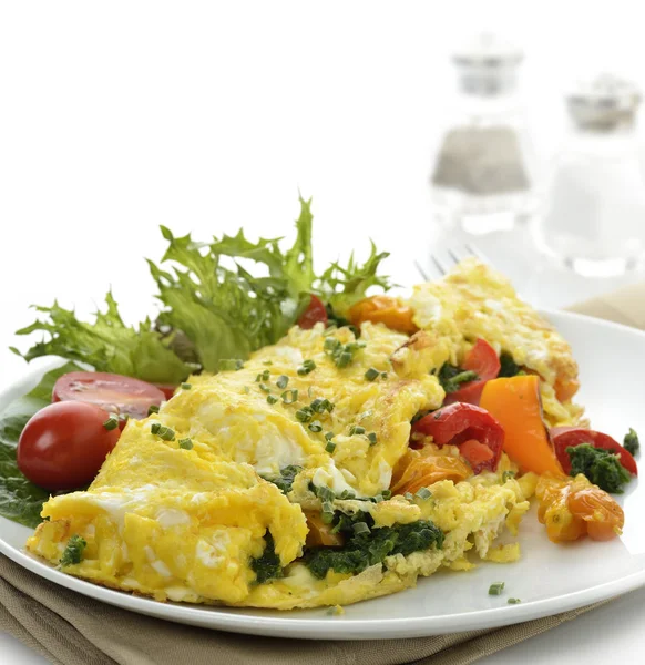 Omelet With Vegetables — Stock Photo, Image