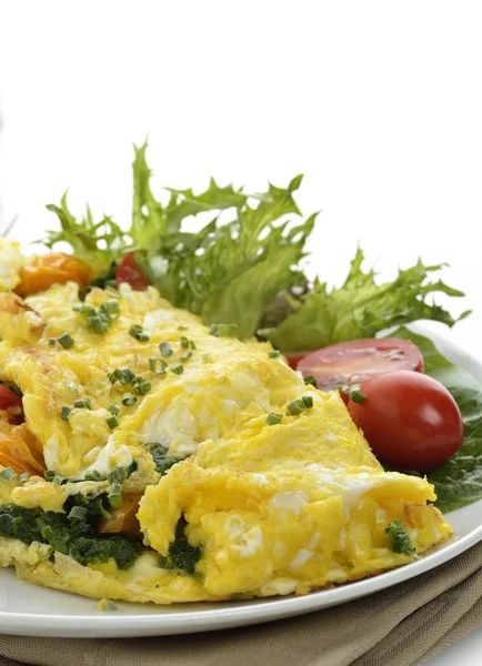 Zöldséges omlett — Stock Fotó