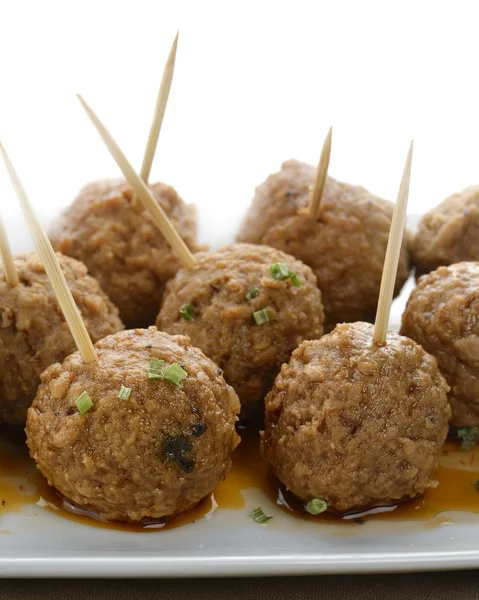 Entrées de boulettes de viande — Photo