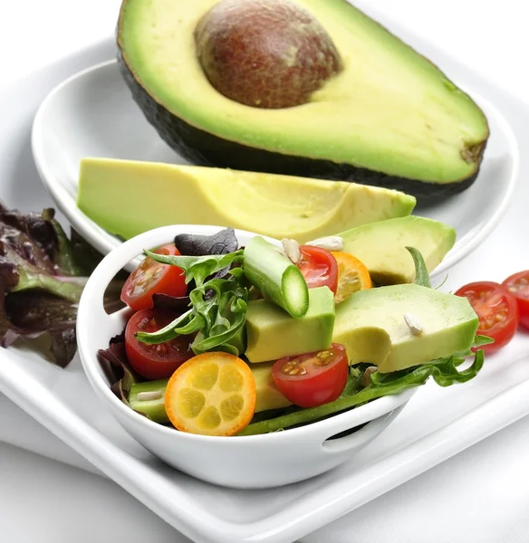 Avocado-salade — Stockfoto