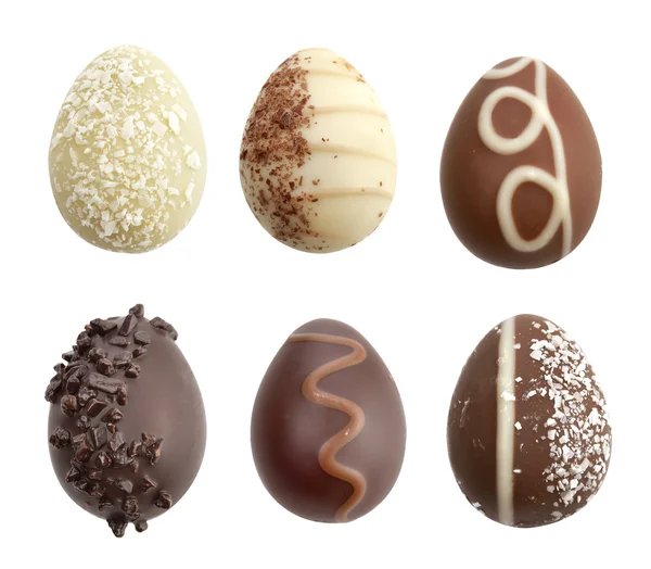 Čokoládová vajíčka — Stock fotografie