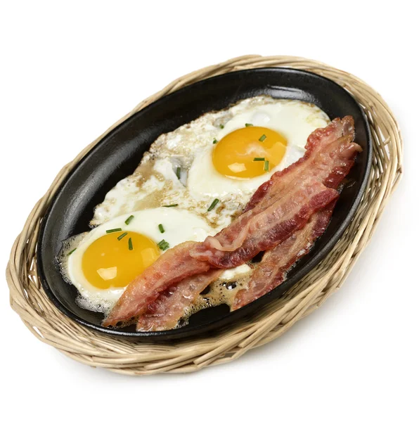 Ägg och bacon — Stockfoto