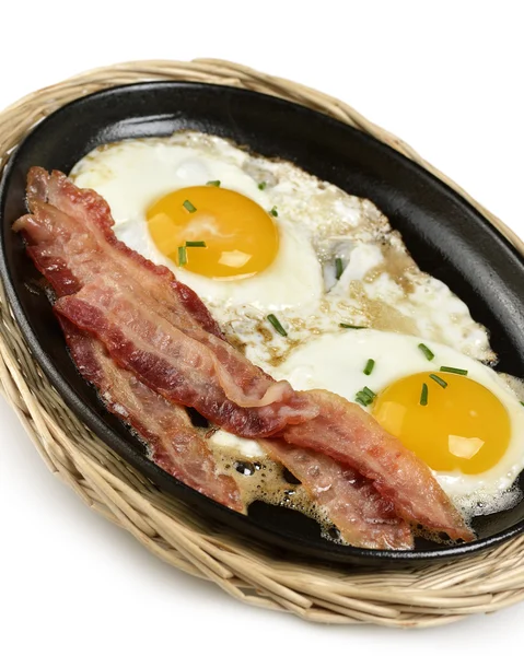 Ägg och bacon — Stockfoto