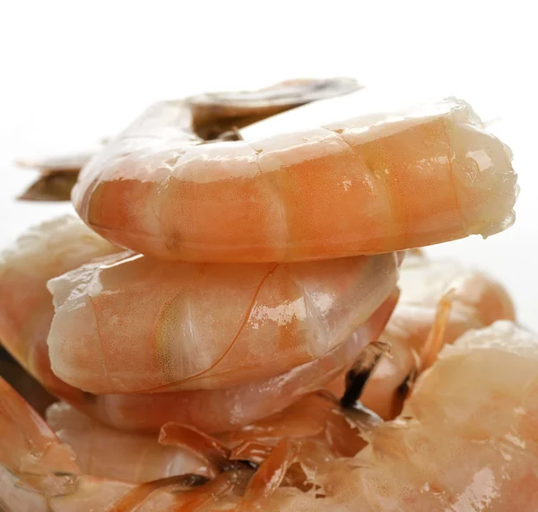 新鲜原料虾 — 图库照片