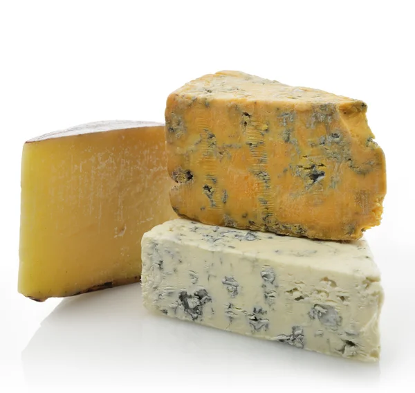 Cuñas de queso gourmet — Foto de Stock