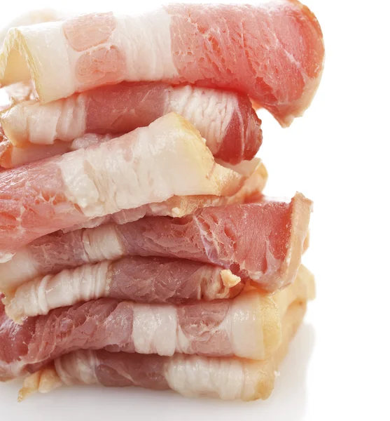 Smoked Sliced Bacon — Stock Photo, Image