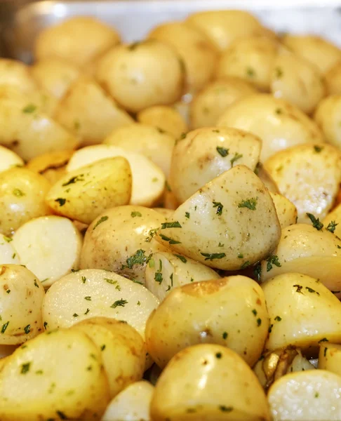 Fried Baby Potatoes — Stock Photo, Image