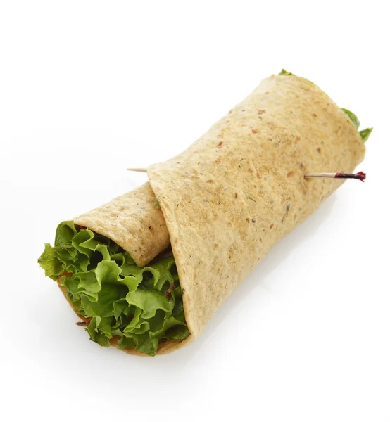 Turkey Wrap Sandwich — Stock Photo, Image