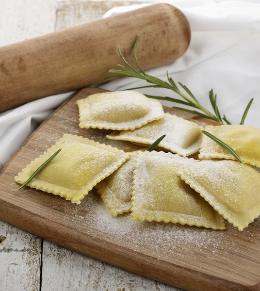 Domácí ravioli — Stock fotografie