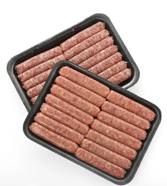 Liens de saucisses crues — Photo