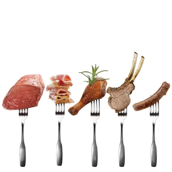 Kött sortiment — Stockfoto