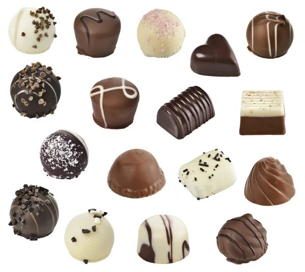 Chocolade snoepjes — Stockfoto