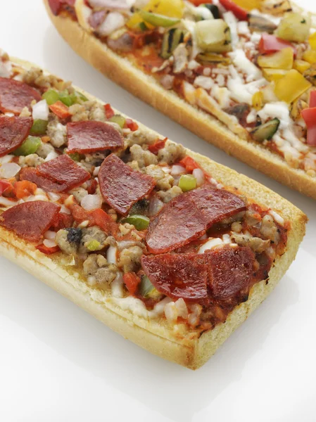 French Bread Pizza — Stock Photo, Image