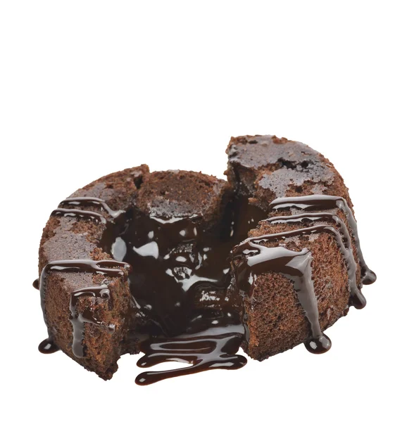 Gurme çikolata kek — Stok fotoğraf