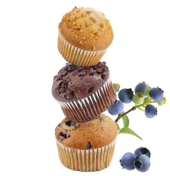 Muffins frescos — Fotografia de Stock