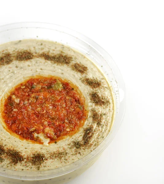 Cuenco de Hummus Dip —  Fotos de Stock