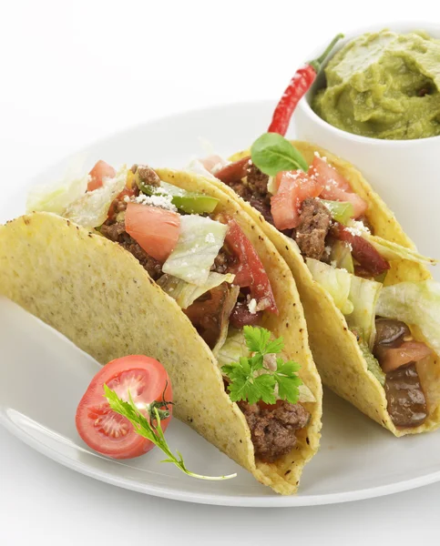 Tacos de carne — Foto de Stock