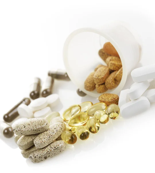 Variety Of Vitamins — Stock Photo, Image