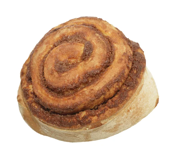 Cinnamon Roll  Isolated On White — Stock Photo, Image