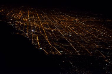 Şikago 'nun Hava Görüntüsü, ABD Gecesi