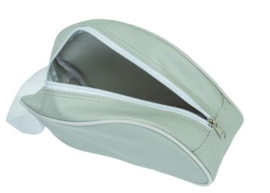 kozmetik veya spor çanta, açık ZIP