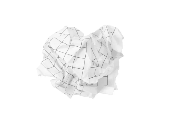 Crumpled paper ball — Stock Photo, Image