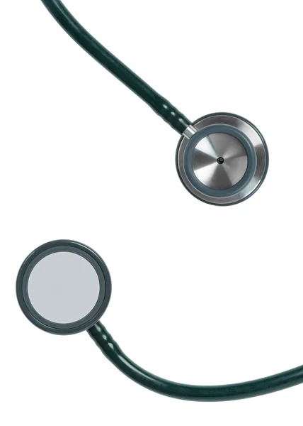 Stethoscope isolated on white — Stock Photo, Image