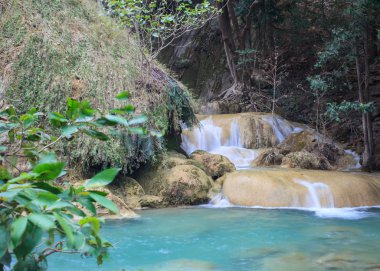 Erawan şelale, seviye 7 kanchanaburi, Tayland