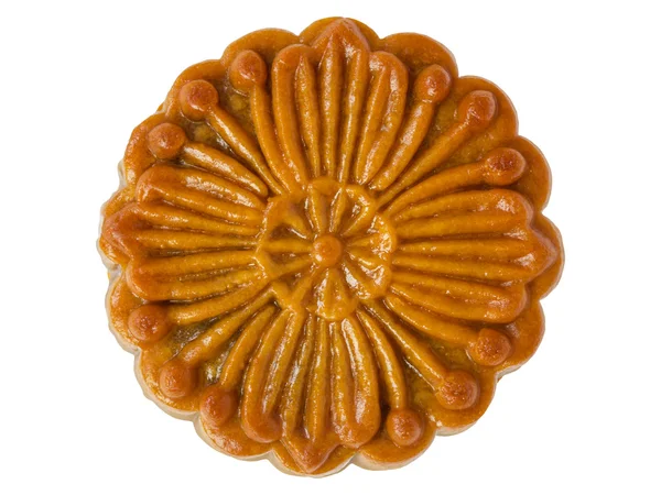 Chinese moon cake, top view — Stock Photo, Image