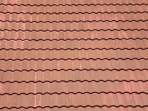 Red roof texture — Stock Photo, Image