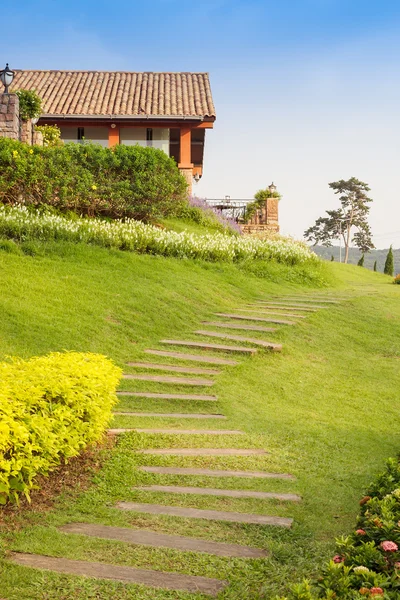 Stone walkway — Stock Photo, Image