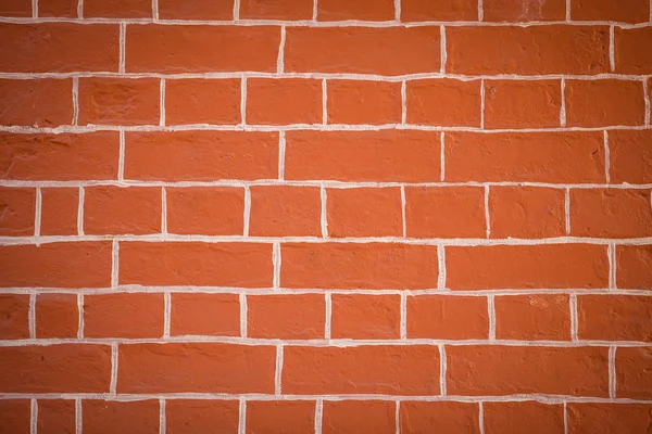 Muro di mattoni, arancione — Foto Stock