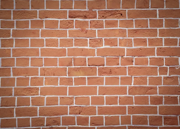 Muro di mattoni, arancione — Foto Stock