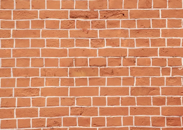 Brick wall, orange — Stock Photo, Image
