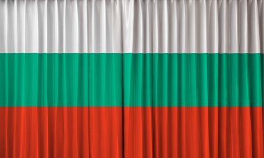 Bulgaristan bayrağı perde