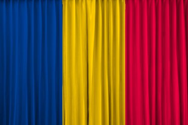 perde Çad bayrağı