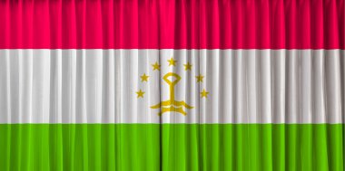 perde tajikitstan bayrağı