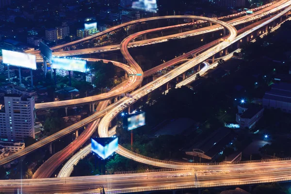 Verkeer auto verlichting — Stockfoto