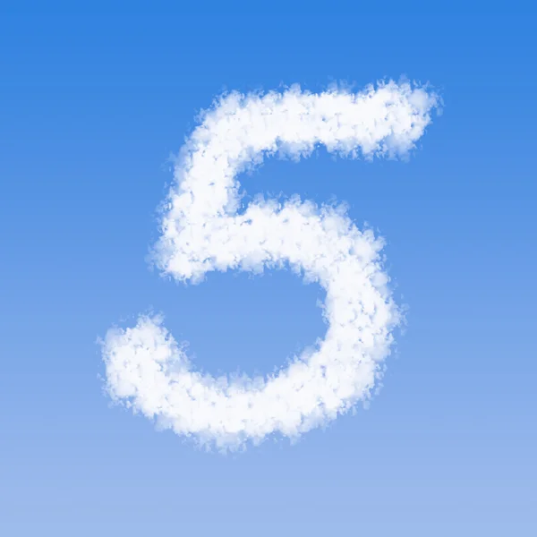 Wolken Nummer fünf — Stockfoto