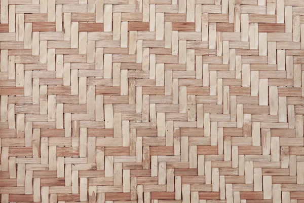 Bamboo wooden weave texture background — Stock Photo, Image